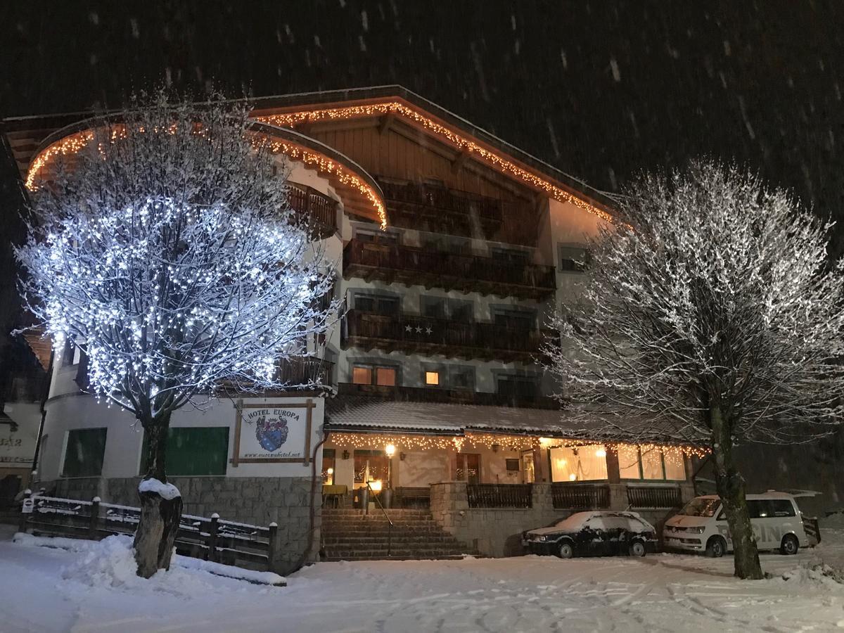 Hotel Europa Pozza di Fassa Esterno foto